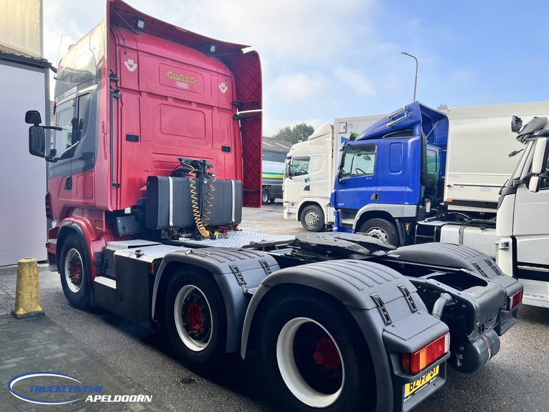 Scania R 500 V8, Manuel, Hydrauliek, 6x2, Topline - Nyergesvontató: 3 kép. Scania R 500 V8, Manuel, Hydrauliek, 6x2, Topline - Nyergesvontató: 3 kép.
