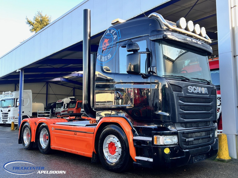 Scania R580 V8 6x4, Euro 6, Retarder, Highline, 74 Tons - Nyergesvontató: 1 kép. Scania R580 V8 6x4, Euro 6, Retarder, Highline, 74 Tons - Nyergesvontató: 1 kép.