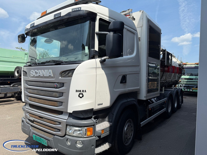 Scania R490 Euro 6, Rolba Inox / Edelstahl 18500 Liter, Robuschi, Pratissoli, 8x4 - Szippantós autó: 3 kép. Scania R490 Euro 6, Rolba Inox / Edelstahl 18500 Liter, Robuschi, Pratissoli, 8x4 - Szippantós autó: 3 kép.