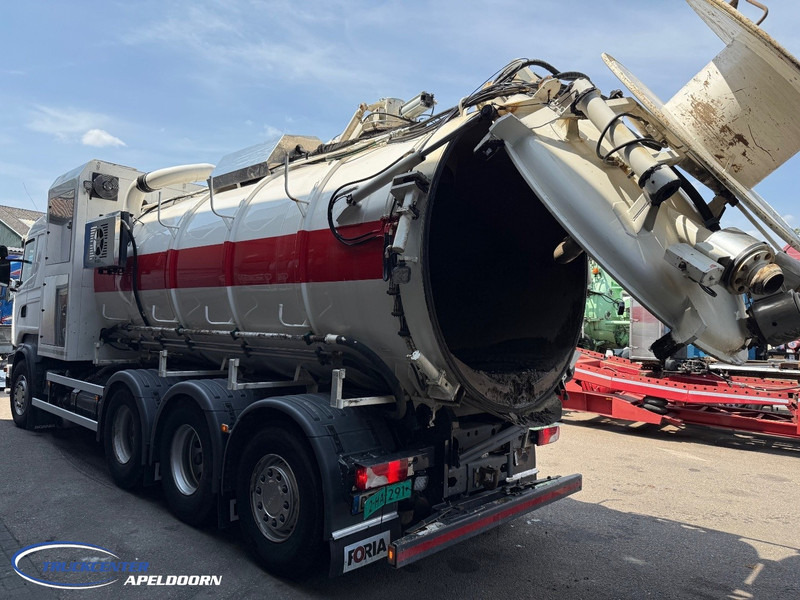 Scania R490 Euro 6, Rolba Inox / Edelstahl 18500 Liter, Robuschi, Pratissoli, 8x4 - Szippantós autó: 4 kép. Scania R490 Euro 6, Rolba Inox / Edelstahl 18500 Liter, Robuschi, Pratissoli, 8x4 - Szippantós autó: 4 kép.
