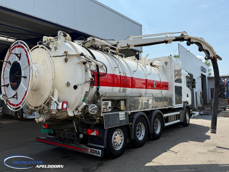 Scania R490 Euro 6, Rolba Inox / Edelstahl, 8x4 - Szippantós autó: 2 kép. Scania R490 Euro 6, Rolba Inox / Edelstahl, 8x4 - Szippantós autó: 2 kép.