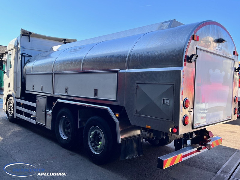 Scania R500 NGS 15000 Liter, Retarder, Steering axle, Stainless steel - Edelstahlt, Milk - Milch - Water - Tartályos teherautó: 4 kép. Scania R500 NGS 15000 Liter, Retarder, Steering axle, Stainless steel - Edelstahlt, Milk - Milch - Water - Tartályos teherautó: 4 kép.