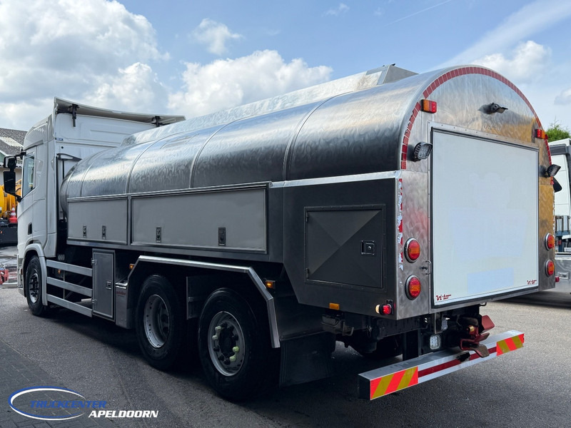 Scania R500 NGS 15000 Liter, Retarder, Stuuras, RVS tank - melk - water - Tartályos teherautó: 3 kép. Scania R500 NGS 15000 Liter, Retarder, Stuuras, RVS tank - melk - water - Tartályos teherautó: 3 kép.