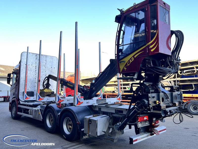 Scania R650 V8 NGS 6x4, Retarder, Jonsered ('18) - Rönkszállító teherautó, Darus autó: 4 kép. Scania R650 V8 NGS 6x4, Retarder, Jonsered ('18) - Rönkszállító teherautó, Darus autó: 4 kép.
