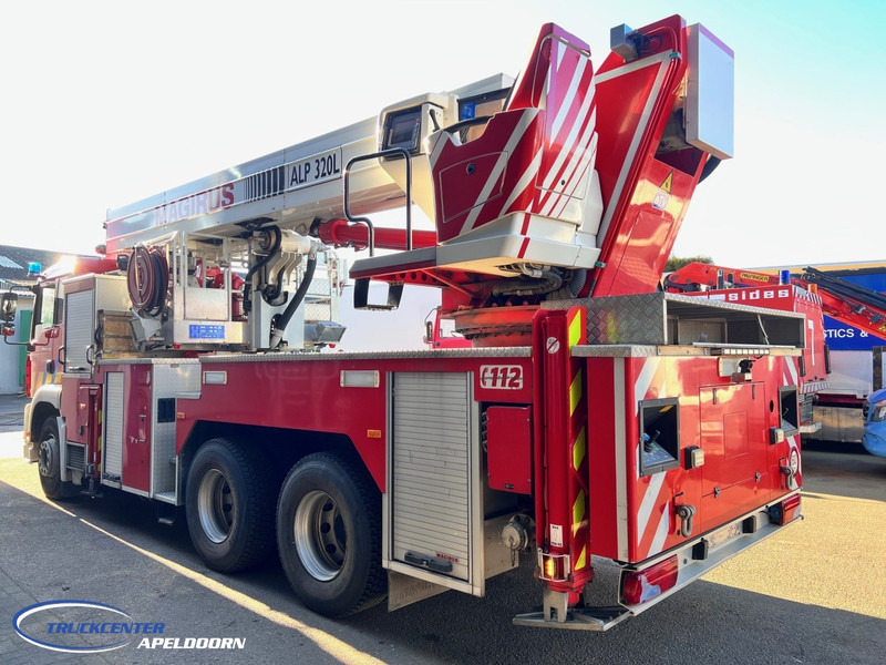 MAN TGA 26.350 Magirus ALP 320L = 32 meter, Waterpump, 6x4, Steel springs - Teherautó: 5 kép. MAN TGA 26.350 Magirus ALP 320L = 32 meter, Waterpump, 6x4, Steel springs - Teherautó: 5 kép.