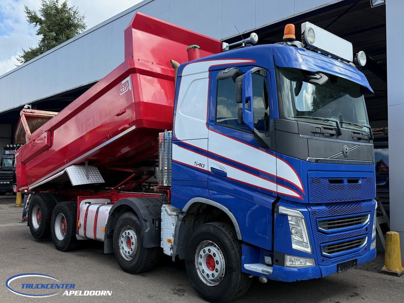 Volvo FH 540 8x4 Tandemlift, Retarder, VDS, Naafreductie - Billenőplatós teherautó: 1 kép. Volvo FH 540 8x4 Tandemlift, Retarder, VDS, Naafreductie - Billenőplatós teherautó: 1 kép.