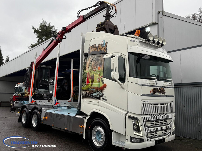 Volvo FH 750 Loglift, 6x4, Dynamic steering, Special painting - Rönkszállító teherautó, Darus autó: 1 kép. Volvo FH 750 Loglift, 6x4, Dynamic steering, Special painting - Rönkszállító teherautó, Darus autó: 1 kép.