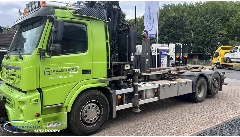 Volvo FM 410 EEV 6X2 Palfinger Epsilon Q170Z - Horgos rakodó teherautó, Darus autó: 2 kép. Volvo FM 410 EEV 6X2 Palfinger Epsilon Q170Z - Horgos rakodó teherautó, Darus autó: 2 kép.