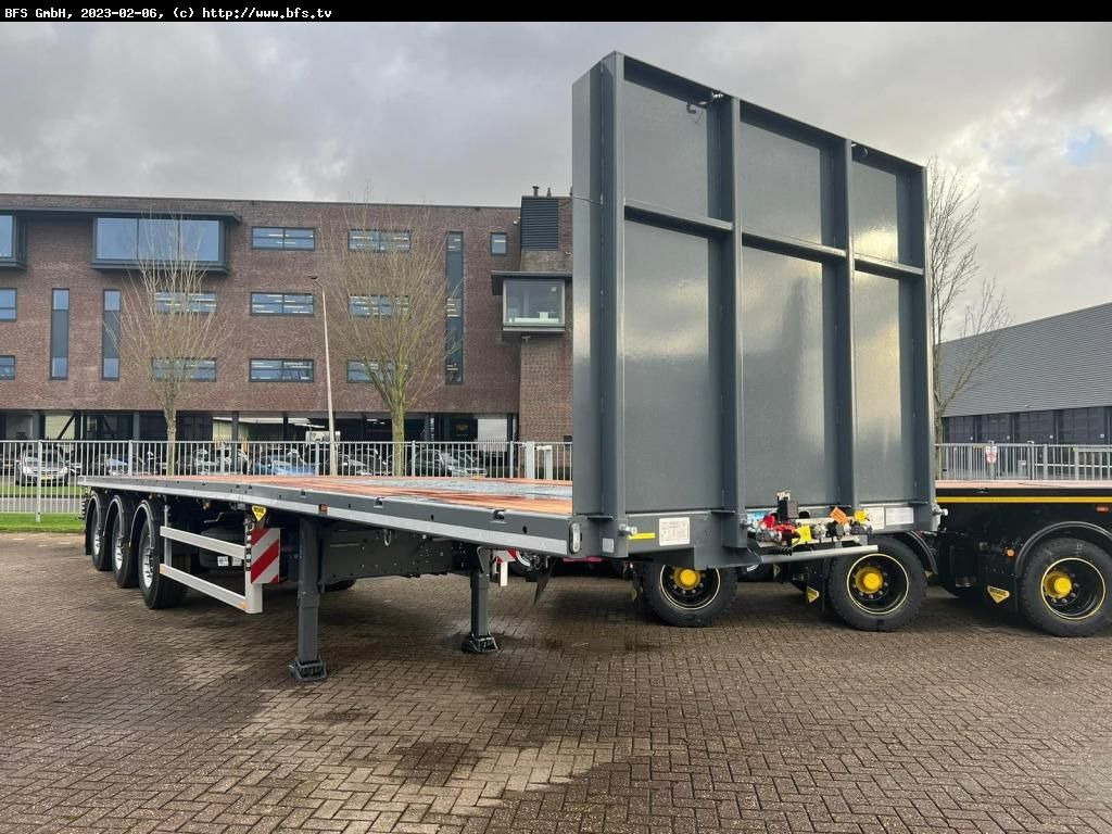 Broshuis Telesattel 1x ausziehbar 3-Achs Telesattel Leich - Platós félpótkocsi: 2 kép. Broshuis Telesattel 1x ausziehbar 3-Achs Telesattel Leich - Platós félpótkocsi: 2 kép.