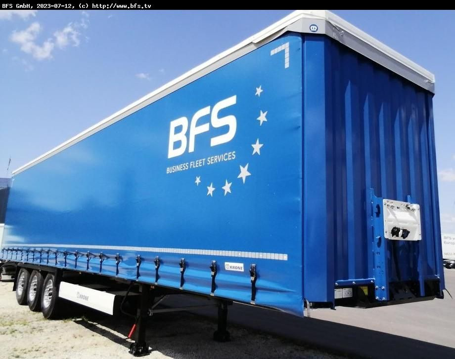 Krone Sattelauflieger SDP 27 eLB50-CS XL Getränke, Cod Krone Sattelauflieger SDP 27 eLB50-CS XL Getränke, Cod - Ponyvás félpótkocsi: 1 kép. Krone Sattelauflieger SDP 27 eLB50-CS XL Getränke, Cod Krone Sattelauflieger SDP 27 eLB50-CS XL Getränke, Cod - Ponyvás félpótkocsi: 1 kép.