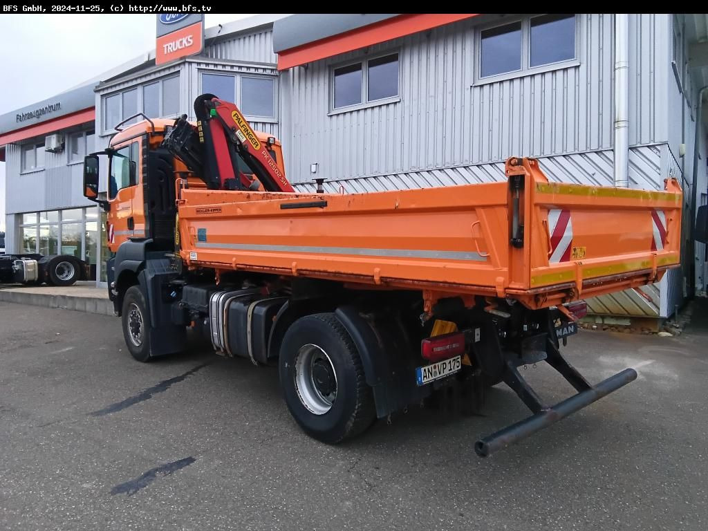 MAN TGS 18.500 4x4 BL Palfinger, WiDi, Hydrodrive - Billenőplatós teherautó: 3 kép. MAN TGS 18.500 4x4 BL Palfinger, WiDi, Hydrodrive - Billenőplatós teherautó: 3 kép.