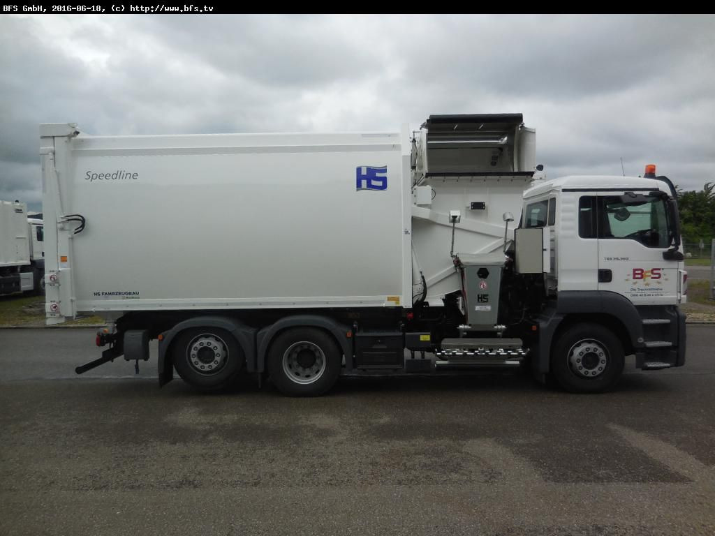 MAN TGS 26.360 6x2-2 LL HS SL Speedline 29 PPK - Szemetesautó: 2 kép. MAN TGS 26.360 6x2-2 LL HS SL Speedline 29 PPK - Szemetesautó: 2 kép.
