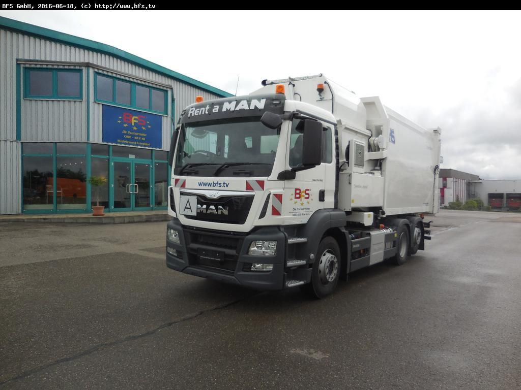MAN TGS 26.360 6x2-2 LL HS SL Speedline 29 PPK - Szemetesautó: 1 kép. MAN TGS 26.360 6x2-2 LL HS SL Speedline 29 PPK - Szemetesautó: 1 kép.