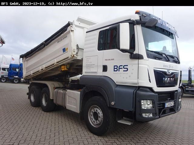 MAN TGS 26.500 6x4 BB MEILLER Bordmatik links, Motor - Billenőplatós teherautó: 3 kép. MAN TGS 26.500 6x4 BB MEILLER Bordmatik links, Motor - Billenőplatós teherautó: 3 kép.