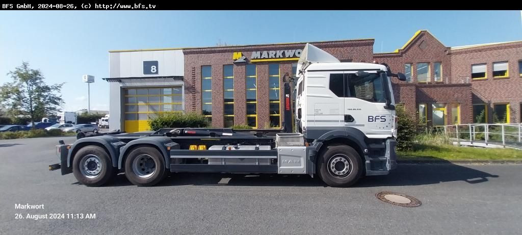 MAN TGS (TG3) 26.510 6x2-4 BL CH HIAB - Horgos rakodó teherautó: 2 kép. MAN TGS (TG3) 26.510 6x2-4 BL CH HIAB - Horgos rakodó teherautó: 2 kép.