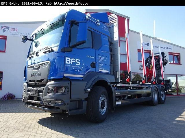 MAN TGS (TG3) 26.510 6x4H-4 BL CH Kurzholz Bio Öl - Rönkszállító teherautó: 1 kép. MAN TGS (TG3) 26.510 6x4H-4 BL CH Kurzholz Bio Öl - Rönkszállító teherautó: 1 kép.