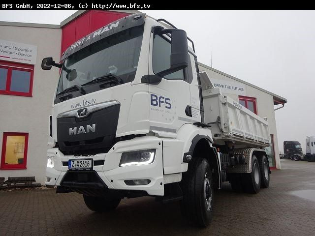 MAN TGS (TG3) 33.470 6x6 H BL 6x6H, Anh.-kipphydraul - Billenőplatós teherautó: 1 kép. MAN TGS (TG3) 33.470 6x6 H BL 6x6H, Anh.-kipphydraul - Billenőplatós teherautó: 1 kép.