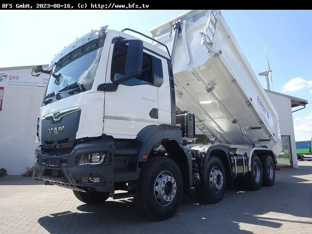 MAN TGS (TG3) 35.470 8x4 BB CH Hinterkipper Stahl H - Konténerszállító: 1 kép. MAN TGS (TG3) 35.470 8x4 BB CH Hinterkipper Stahl H - Konténerszállító: 1 kép.