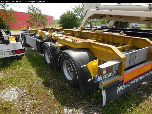 Hüffermann Vario-Carrier HMA 2424 ZB Absetzmuldenanhänger, - Pótkocsi: 2 kép. Hüffermann Vario-Carrier HMA 2424 ZB Absetzmuldenanhänger, - Pótkocsi: 2 kép.