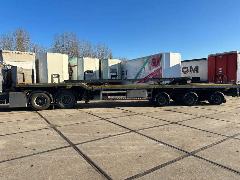 Broshuis 3 X EXTENDABLE TOTALE 42 M + EXTENSION TRACK DEFECTIVE - Félpótkocsi mélybölcsős: 3 kép. Broshuis 3 X EXTENDABLE TOTALE 42 M + EXTENSION TRACK DEFECTIVE - Félpótkocsi mélybölcsős: 3 kép.