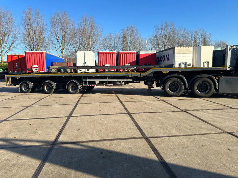 Broshuis 3 X EXTENDABLE TOTALE 42 M + EXTENSION TRACK DEFECTIVE - Félpótkocsi mélybölcsős: 1 kép. Broshuis 3 X EXTENDABLE TOTALE 42 M + EXTENSION TRACK DEFECTIVE - Félpótkocsi mélybölcsős: 1 kép.