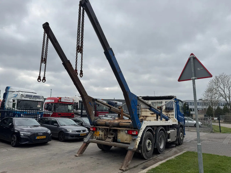 DAF CF 400 6X2 - EURO 6 + VDL P-18 + REMOTE + LIFT AXLE - Konténerszállító: 4 kép. DAF CF 400 6X2 - EURO 6 + VDL P-18 + REMOTE + LIFT AXLE - Konténerszállító: 4 kép.