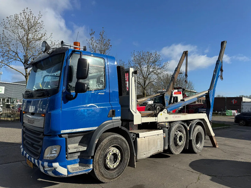 DAF CF 400 6X2 - EURO 6 + VDL P-18 + REMOTE + LIFT AXLE - Konténerszállító: 1 kép. DAF CF 400 6X2 - EURO 6 + VDL P-18 + REMOTE + LIFT AXLE - Konténerszállító: 1 kép.