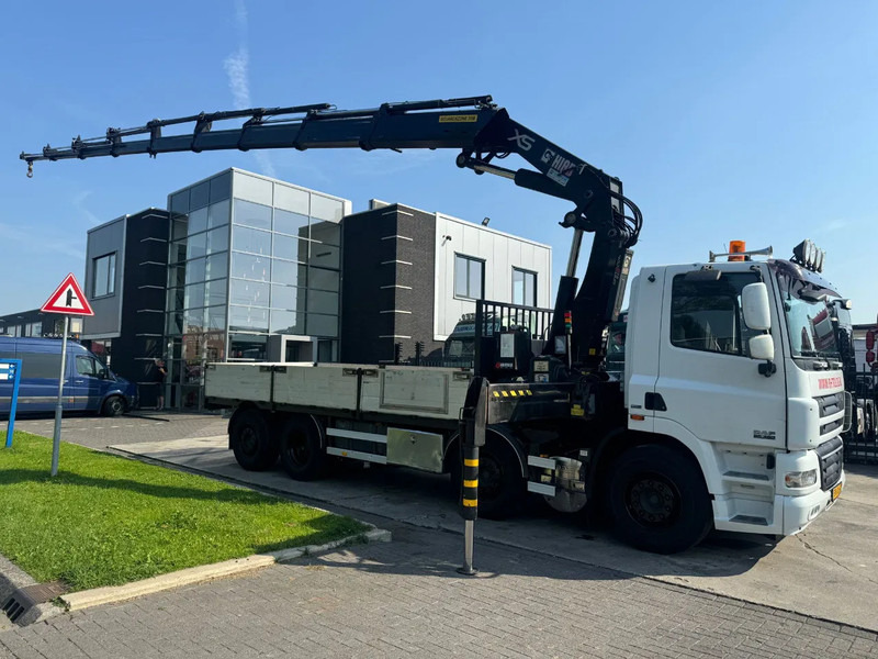 DAF CF 85.360 8x2 + HIAB 422E8 REMOTE CONTROLE - Platós teherautó, Darus autó: 2 kép. DAF CF 85.360 8x2 + HIAB 422E8 REMOTE CONTROLE - Platós teherautó, Darus autó: 2 kép.