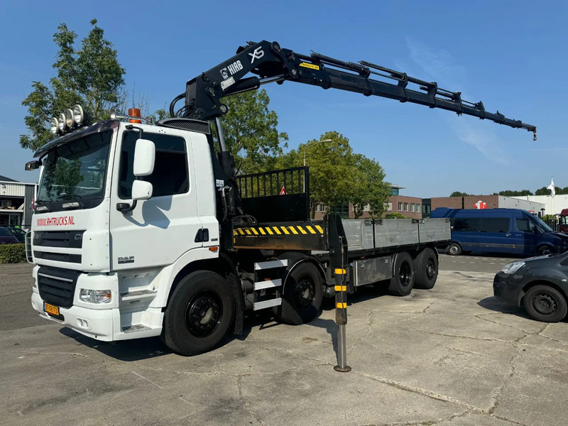 DAF CF 85.360 8x2 + HIAB 422E8 REMOTE CONTROLE - Platós teherautó, Darus autó: 1 kép. DAF CF 85.360 8x2 + HIAB 422E8 REMOTE CONTROLE - Platós teherautó, Darus autó: 1 kép.