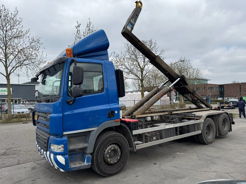 DAF CF 85.360 EURO 5 6X2 25T VDL HOOK TÜV 11-2025 - Horgos rakodó teherautó: 1 kép. DAF CF 85.360 EURO 5 6X2 25T VDL HOOK TÜV 11-2025 - Horgos rakodó teherautó: 1 kép.