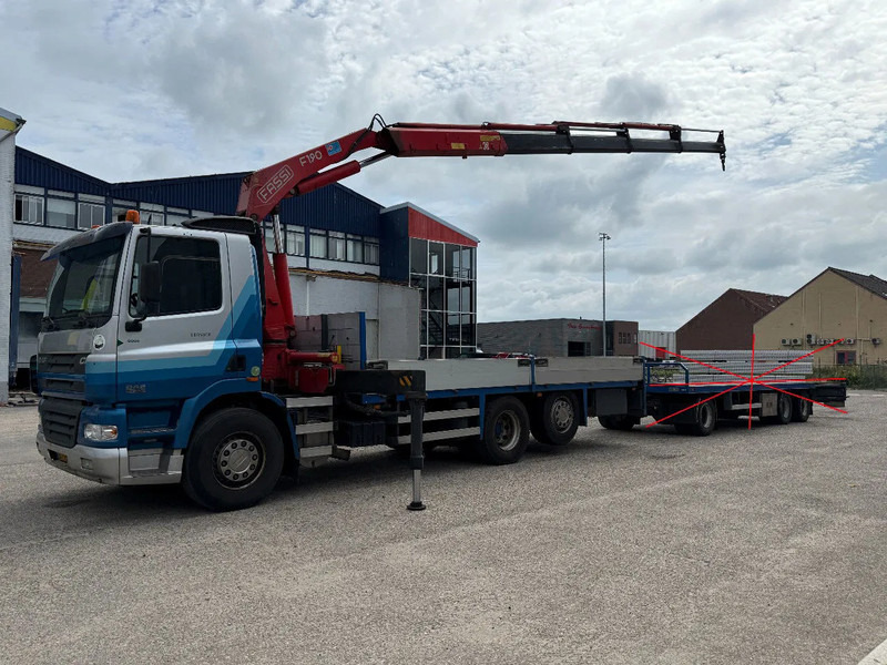 DAF CF 85.380 6X2 + FASSI F190A.24 + REMOTE + WINCH - Darus autó: 2 kép. DAF CF 85.380 6X2 + FASSI F190A.24 + REMOTE + WINCH - Darus autó: 2 kép.