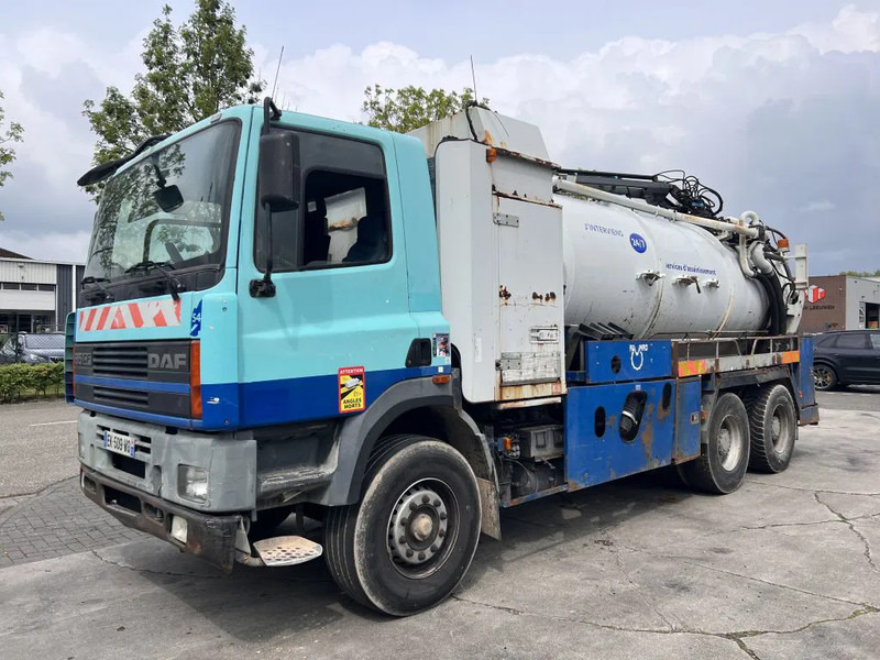 DAF CF 85.380 6X4 VACUUM CLEANER - FULL STEEL - Szippantós autó: 1 kép. DAF CF 85.380 6X4 VACUUM CLEANER - FULL STEEL - Szippantós autó: 1 kép.