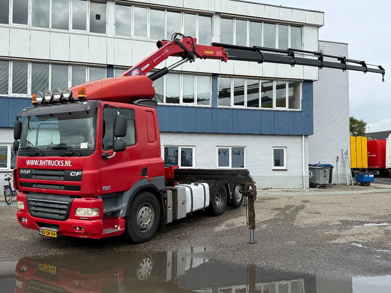 DAF CF 85.410 6X2 EURO 5 + HMF 3000K6 + REMOTE CONTROL - Darus autó: 1 kép. DAF CF 85.410 6X2 EURO 5 + HMF 3000K6 + REMOTE CONTROL - Darus autó: 1 kép.