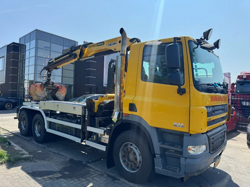 Horgos rakodó teherautó, Darus autó DAF CF 85.410 6X4 - EURO 5 + PALFINGER PK15500 + REMOTE + PALFINGER HOOK: 16 kép. Horgos rakodó teherautó, Darus autó DAF CF 85.410 6X4 - EURO 5 + PALFINGER PK15500 + REMOTE + PALFINGER HOOK: 16 kép.