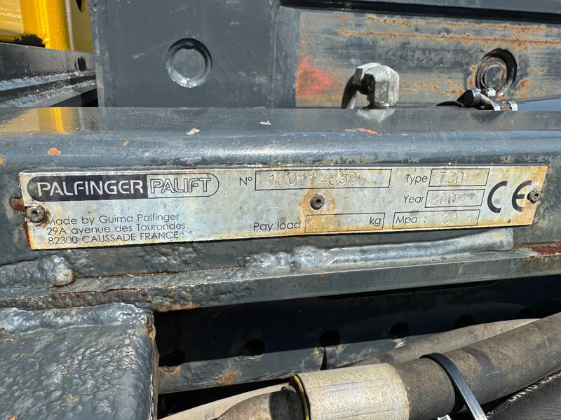 Horgos rakodó teherautó, Darus autó DAF CF 85.410 6X4 - EURO 5 + PALFINGER PK15500 + REMOTE + PALFINGER HOOK: 13 kép. Horgos rakodó teherautó, Darus autó DAF CF 85.410 6X4 - EURO 5 + PALFINGER PK15500 + REMOTE + PALFINGER HOOK: 13 kép.