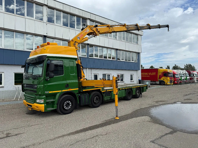 DAF CF 85.410 8X2 HIAB 422EP5 + REMOTE CONTROL - Darus autó: 1 kép. DAF CF 85.410 8X2 HIAB 422EP5 + REMOTE CONTROL - Darus autó: 1 kép.