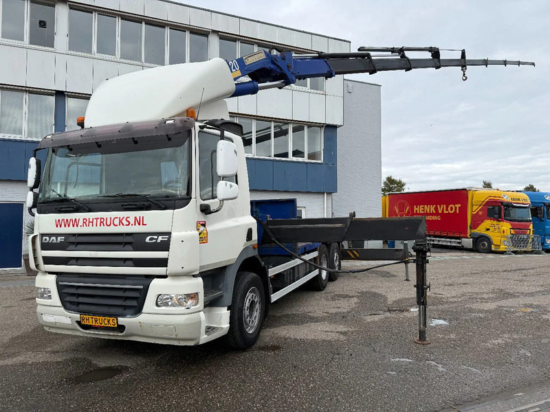 DAF CF 85 6X2 EURO 5 + HMF 37 TON/M + REMOTE CONTROL - Darus autó: 1 kép. DAF CF 85 6X2 EURO 5 + HMF 37 TON/M + REMOTE CONTROL - Darus autó: 1 kép.
