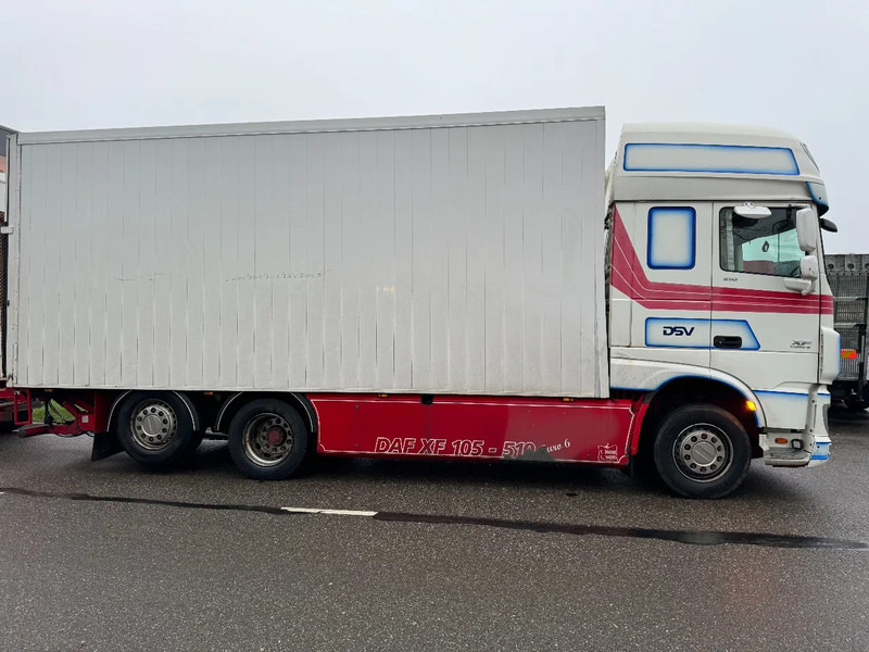 DAF XF 510 6X2 - EURO 6 + RETARDER + ZEPRO LIFT + REMOTE - Dobozos felépítményű teherautó: 4 kép. DAF XF 510 6X2 - EURO 6 + RETARDER + ZEPRO LIFT + REMOTE - Dobozos felépítményű teherautó: 4 kép.