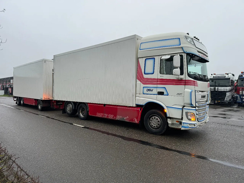 DAF XF 510 6X2 + KELBERG HANGER EURO 6 ZEPRO + REMOTE RETARDER - Dobozos felépítményű teherautó: 3 kép. DAF XF 510 6X2 + KELBERG HANGER EURO 6 ZEPRO + REMOTE RETARDER - Dobozos felépítményű teherautó: 3 kép.