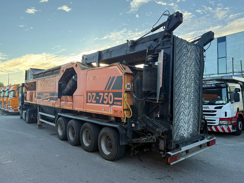 Doppstadt DZ 750 COMBI - Mobil törőgép: 3 kép. Doppstadt DZ 750 COMBI - Mobil törőgép: 3 kép.