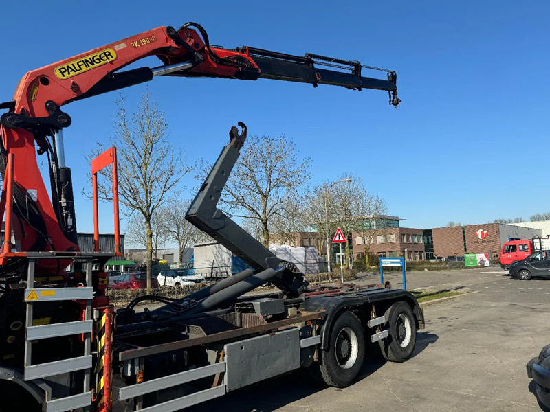 Ginaf M 3232 S 6X2 - EURO 2 + PALFINGER PK19000 + REMOTE + PALIFT HOOK - Horgos rakodó teherautó, Darus autó: 5 kép. Ginaf M 3232 S 6X2 - EURO 2 + PALFINGER PK19000 + REMOTE + PALIFT HOOK - Horgos rakodó teherautó, Darus autó: 5 kép.