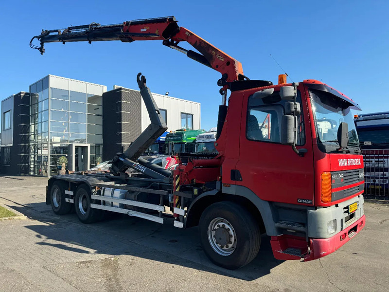 Ginaf M 3232 S 6X2 - EURO 2 + PALFINGER PK19000 + REMOTE + PALIFT HOOK - Horgos rakodó teherautó, Darus autó: 3 kép. Ginaf M 3232 S 6X2 - EURO 2 + PALFINGER PK19000 + REMOTE + PALIFT HOOK - Horgos rakodó teherautó, Darus autó: 3 kép.