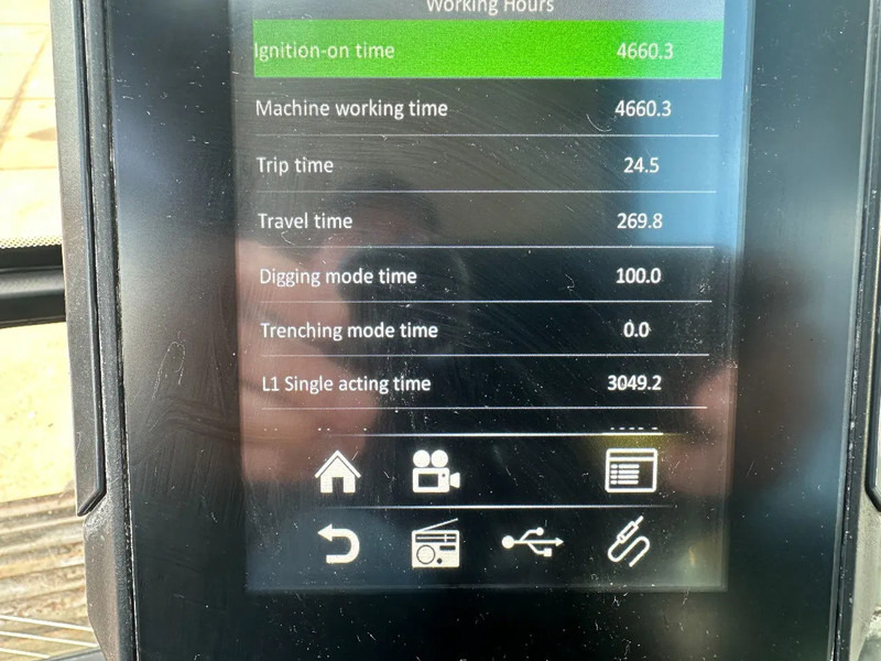 Lánctalpas kotró Hidromek HMK 230 LC-4, CE, 600 MM PADS, AUX PIPING, REVERSE CAMERA , AUTO LUB AC: 10 kép.