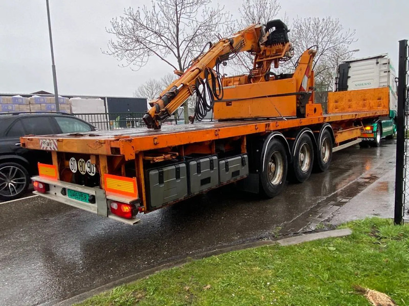 Kaiser KENNIS 14000 ROLLER CRANE HATZ ENGINE - Platós félpótkocsi: 2 kép. Kaiser KENNIS 14000 ROLLER CRANE HATZ ENGINE - Platós félpótkocsi: 2 kép.