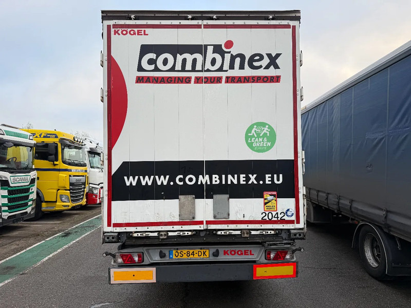 Kögel S24-1 / 3 AXLE / BPW / DISC BRAKES + SLIDING ROOF - Ponyvás félpótkocsi: 5 kép. Kögel S24-1 / 3 AXLE / BPW / DISC BRAKES + SLIDING ROOF - Ponyvás félpótkocsi: 5 kép.