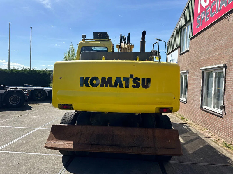 Gumikerekes kotró Komatsu PW150ES-6K CE: 6 kép.