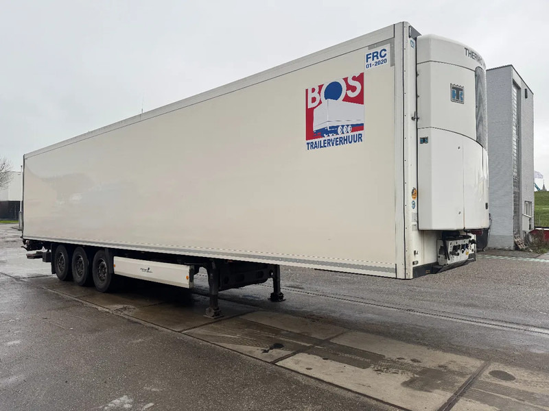 Krone SD 3 AXLE DISC BRAKES THERMO KING SLXe + DHOLLANDIA 2000kg - Félpótkocsi hűtős: 3 kép. Krone SD 3 AXLE DISC BRAKES THERMO KING SLXe + DHOLLANDIA 2000kg - Félpótkocsi hűtős: 3 kép.