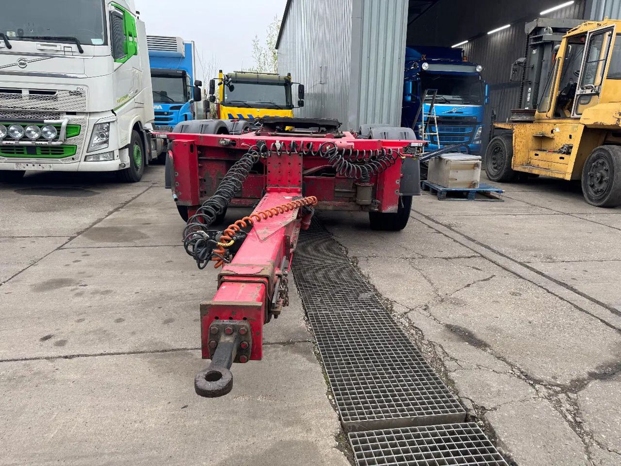 Krone ZZ 2X SAF AXLE UITSCHUIFBARE AANSLUITING - Dolly pótkocsi: 2 kép. Krone ZZ 2X SAF AXLE UITSCHUIFBARE AANSLUITING - Dolly pótkocsi: 2 kép.