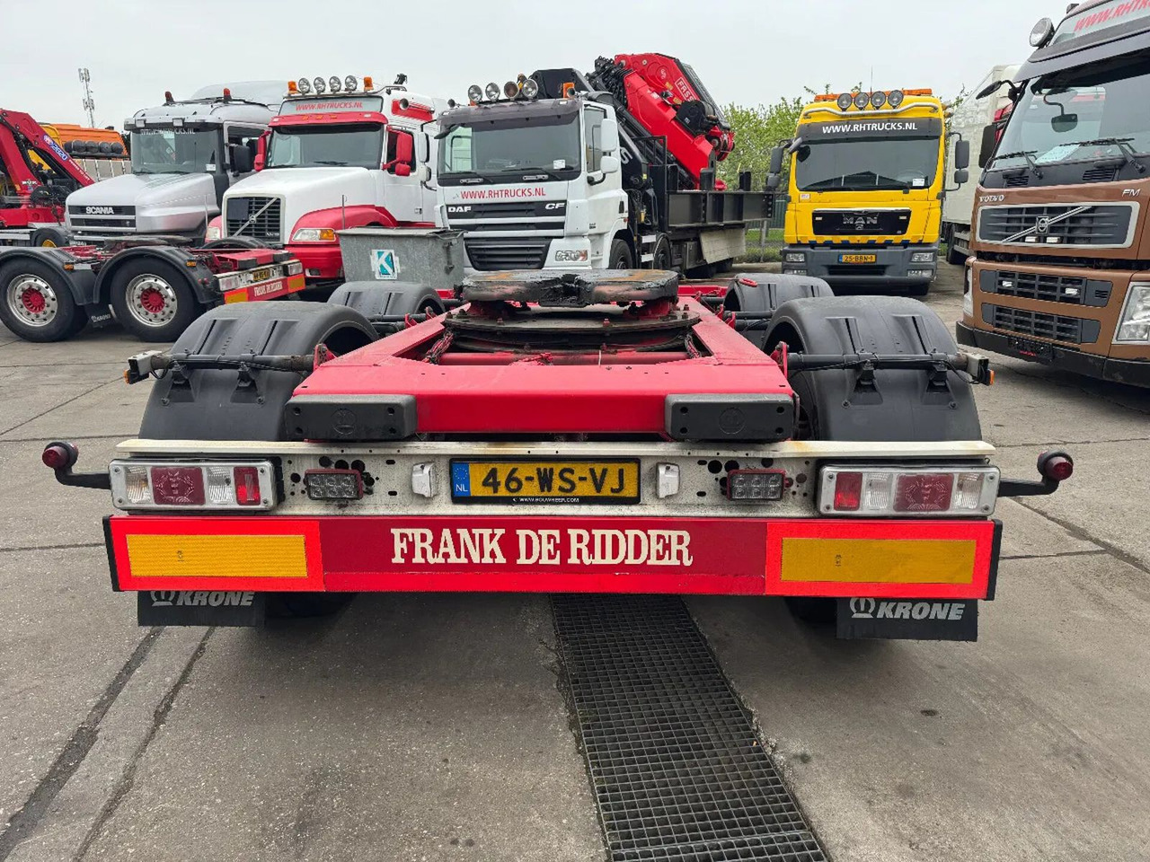 Krone ZZ 2X SAF AXLE UITSCHUIFBARE AANSLUITING - Dolly pótkocsi: 5 kép. Krone ZZ 2X SAF AXLE UITSCHUIFBARE AANSLUITING - Dolly pótkocsi: 5 kép.