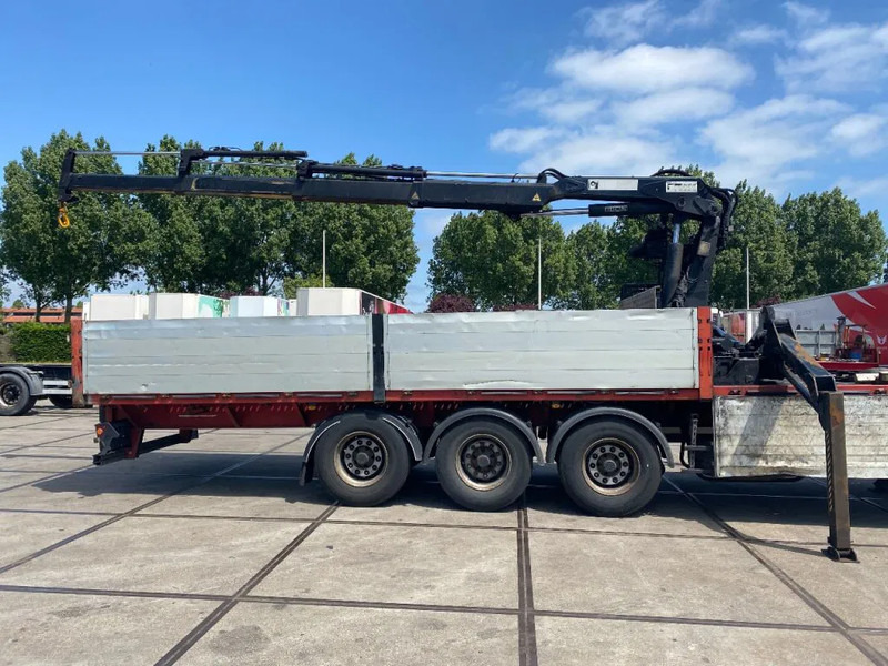 Lecitrailer MET HIAB R165 F3 - Platós félpótkocsi: 4 kép. Lecitrailer MET HIAB R165 F3 - Platós félpótkocsi: 4 kép.